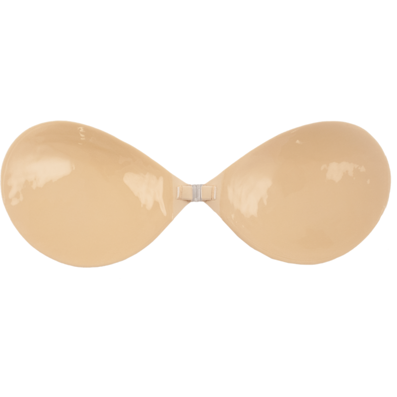 BYE-BRA - SUJETADOR INVISIBLE BEIGE COPA B - Imagen 4