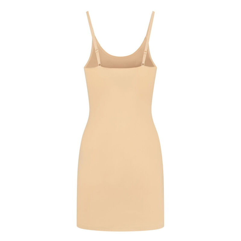 BYE-BRA - SINGLE VESTIDO INVISIBLE BEIGE TALLA M - Imagen 3