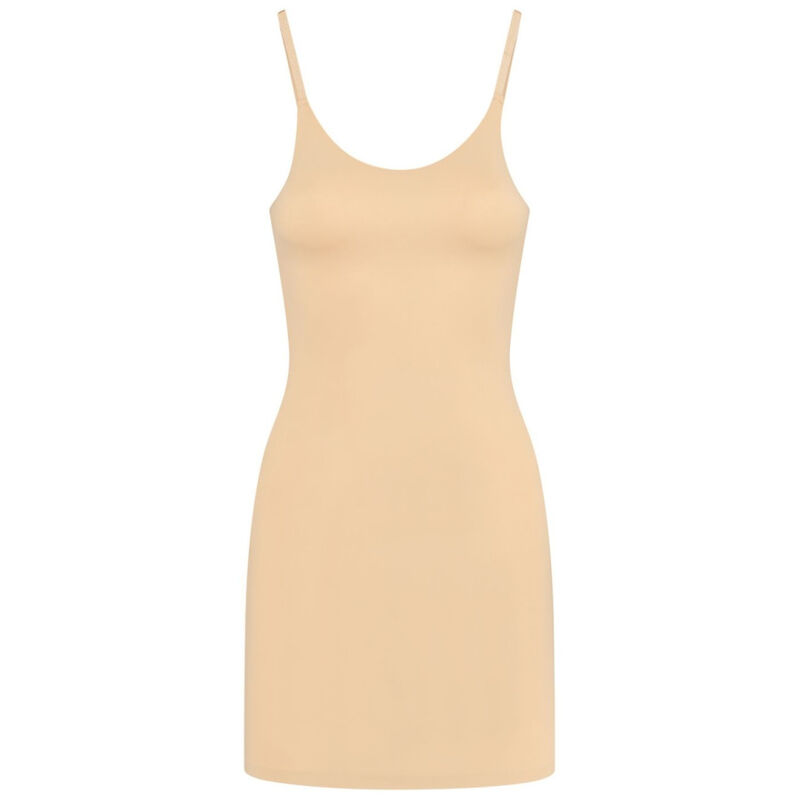 BYE-BRA - SINGLE VESTIDO INVISIBLE BEIGE TALLA L - Imagen 3