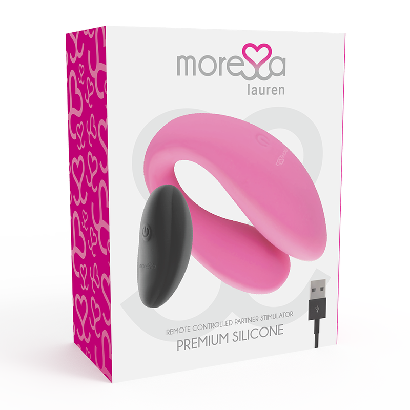 MORESSA - LAUREN CONTROL REMOTO ESTIMULADOR PARA PAREJAS - Imagen 3