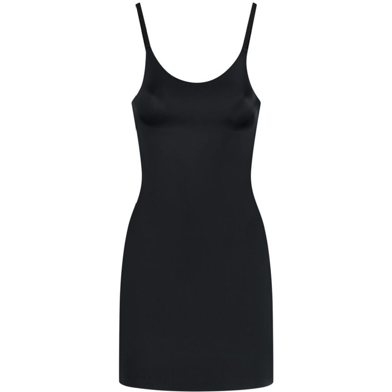 BYE-BRA - SINGLE VESTIDO INVISIBLE NEGRO TALLA XXL - Imagen 4