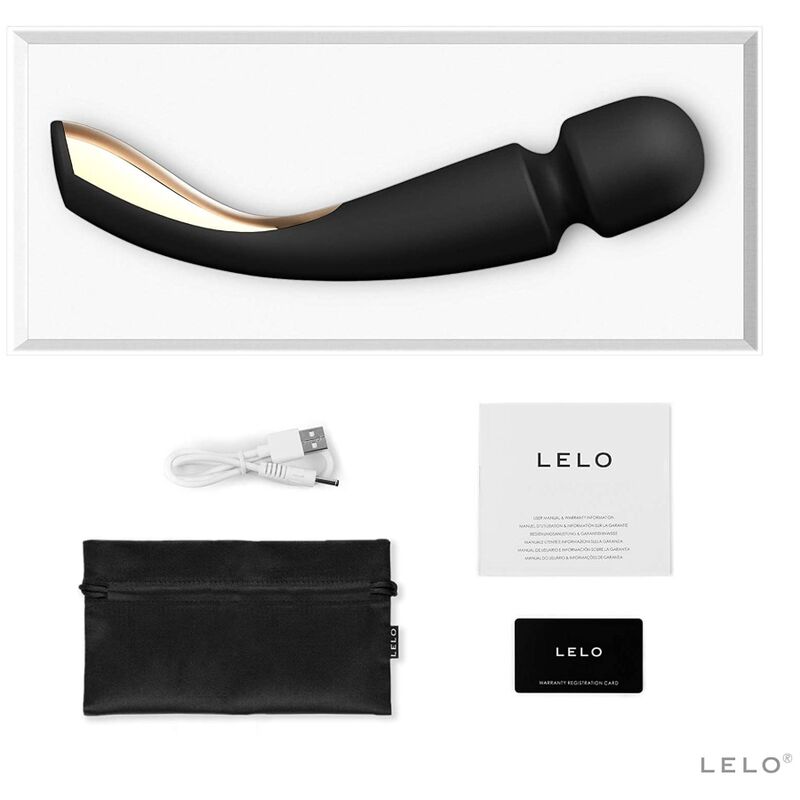 LELO - MASAJEADOR SMART MEDIUM WAND 2 NEGRO - Imagen 3