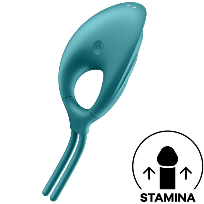 SATISFYER - SWORDSMAN ANILLO VIBRADOR VERDE - Imagen 4