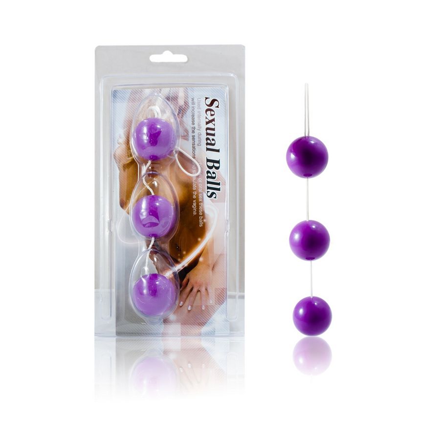 BAILE - TIRA BOLAS ANALES LILAS ABS - Imagen 3