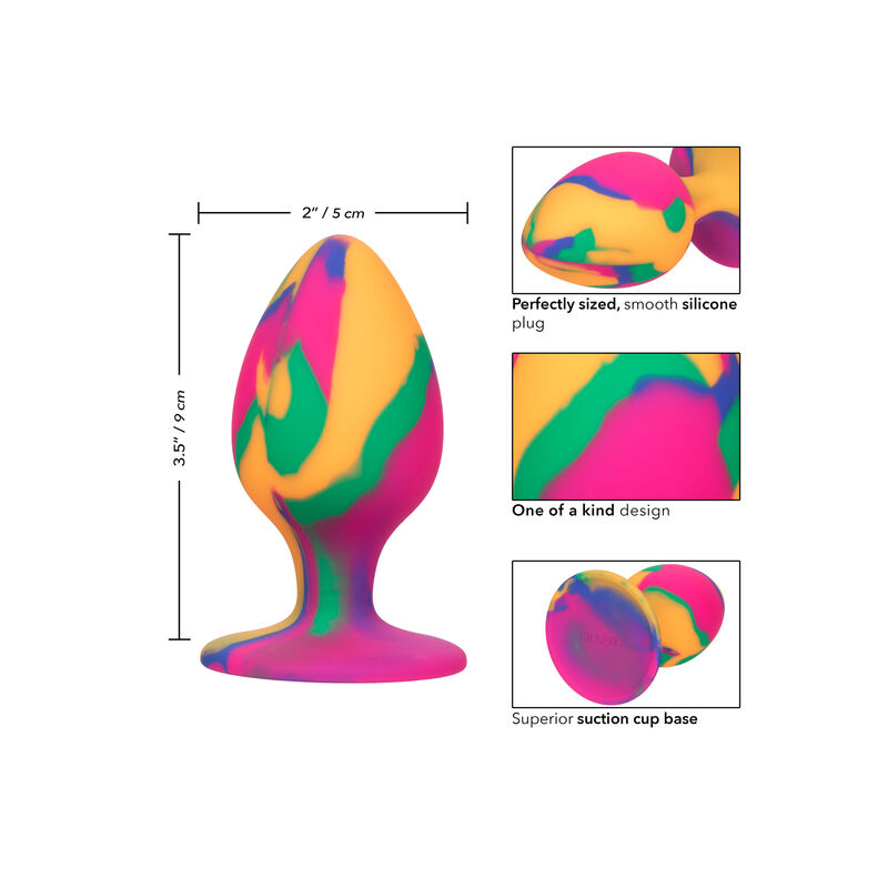 CALEXOTICS - CHEEKY LARGE TIE-DYE PLUG ANAL - Imagen 3