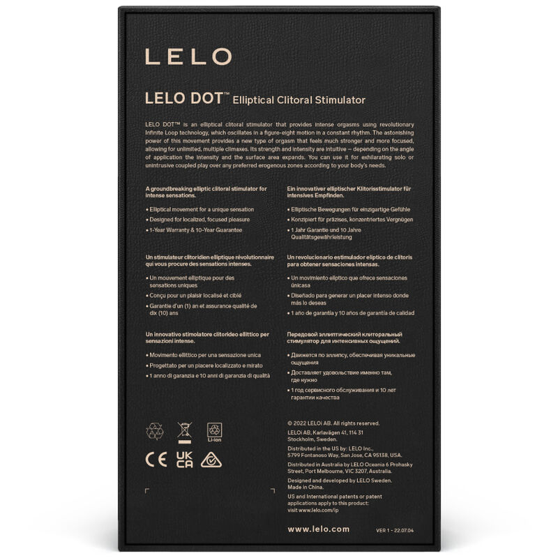 LELO - DOT ESTIMULADOR DE CLÍTORIS - LILA - Imagen 3