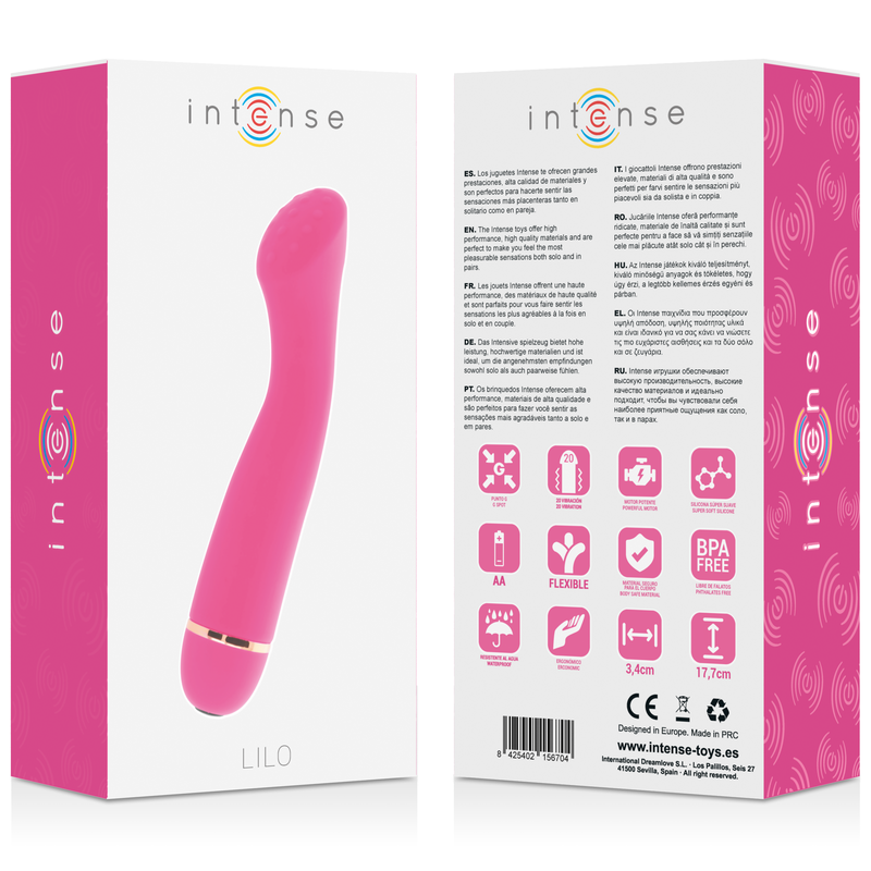 INTENSE - LILO 20 SPEEDS SILICONE ROSA - Imagen 3