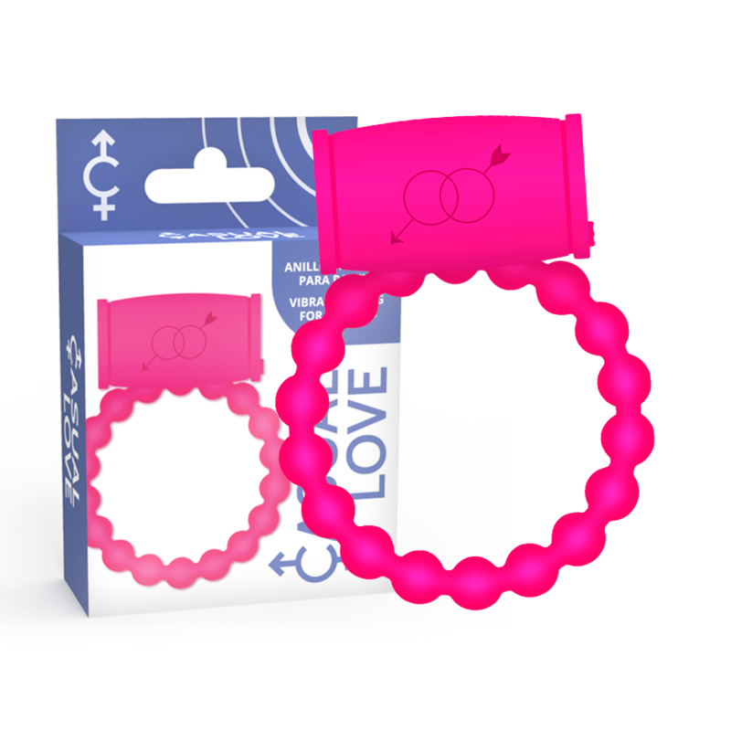 CASUAL LOVE - 25 ANILLO VIBRADOR ROSA - Imagen 4