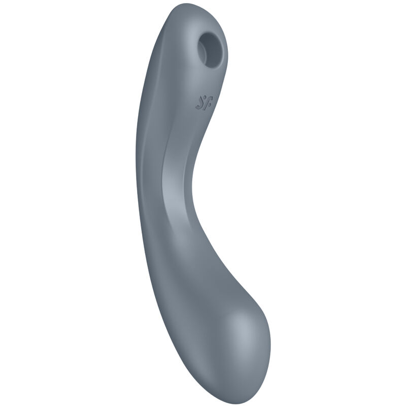 SATISFYER - CURVE TRINITY 1 AIR PULSE VIBRATION GRIS - Imagen 9