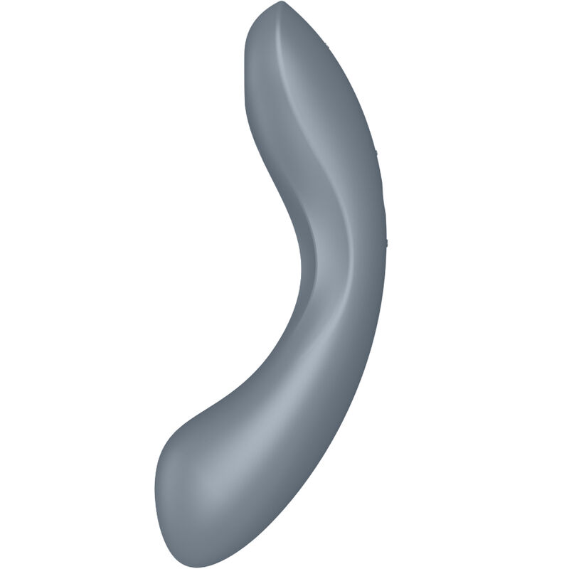 SATISFYER - CURVE TRINITY 1 AIR PULSE VIBRATION GRIS - Imagen 6