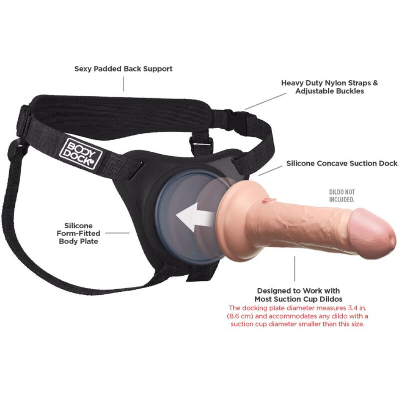 PIPEDREAMS - BODY DOCK ÉLITE HARNESS - Imagen 6