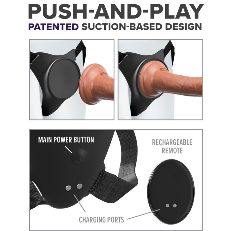 PIPEDREAMS - BODY DOCK G-SPOT PRO HARNESS - Imagen 4