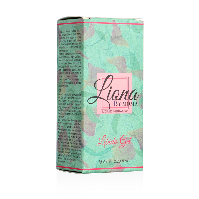 LIONA BY MOMA - VIBRADOR LIQUIDO LIBIDO GEL 6 ML - Imagen 5