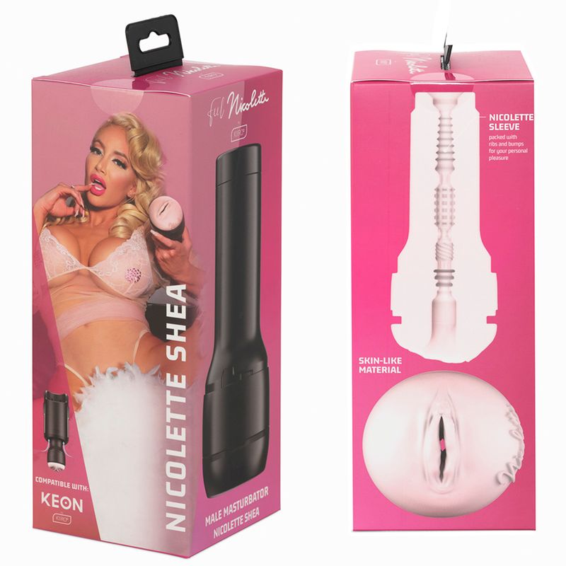 KIIROO - KEON + FEEL NICOLETTE SHEA STROKER + LUBRICANTE AQUA QUALITY 50 ML - Imagen 10