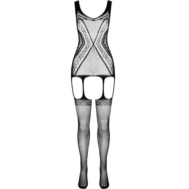 PASSION - ECO COLLECTION BODYSTOCKING ECO BS007 BLANCO - Imagen 4