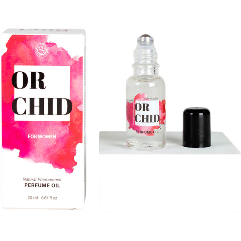 SECRETPLAY - ORCHID PERFUME EN ACEITE FEROMONAS MUJER 20 ML - Imagen 2