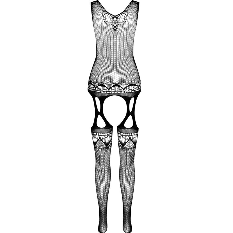 PASSION - BS099 BODYSTOCKING NEGRO TALLA ÚNICA - Imagen 6