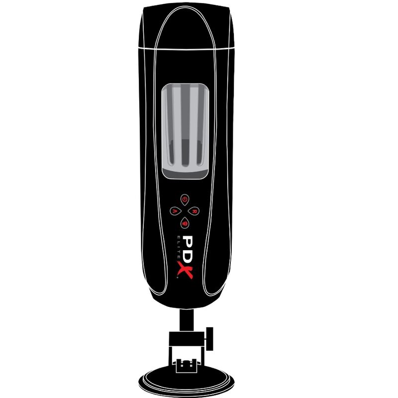 PDX ELITE - MASTURBADOR STROKER ULTIMATE MILKER 2 GIRATORIO Y VIBRADOR - Imagen 4