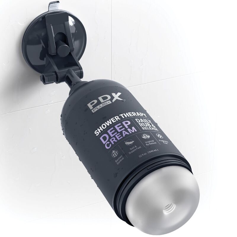 PDX PLUS - MASTURBADOR STROKER DISEÑO DISCRETO DE BOTE CHAMPU DEEP CREAM - Imagen 3