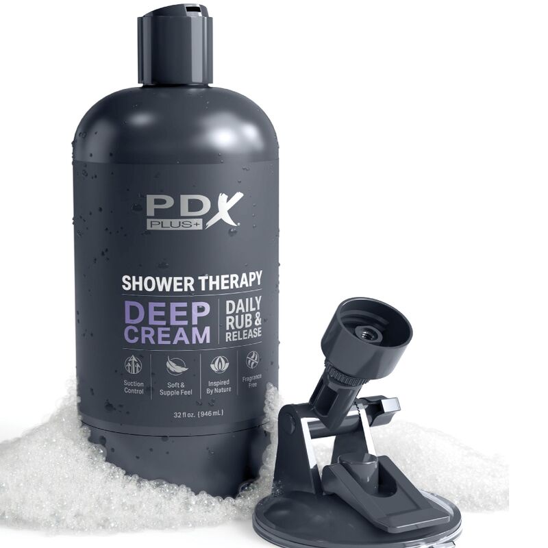 PDX PLUS - MASTURBADOR STROKER DISEÑO DISCRETO DE BOTE CHAMPU DEEP CREAM - Imagen 4