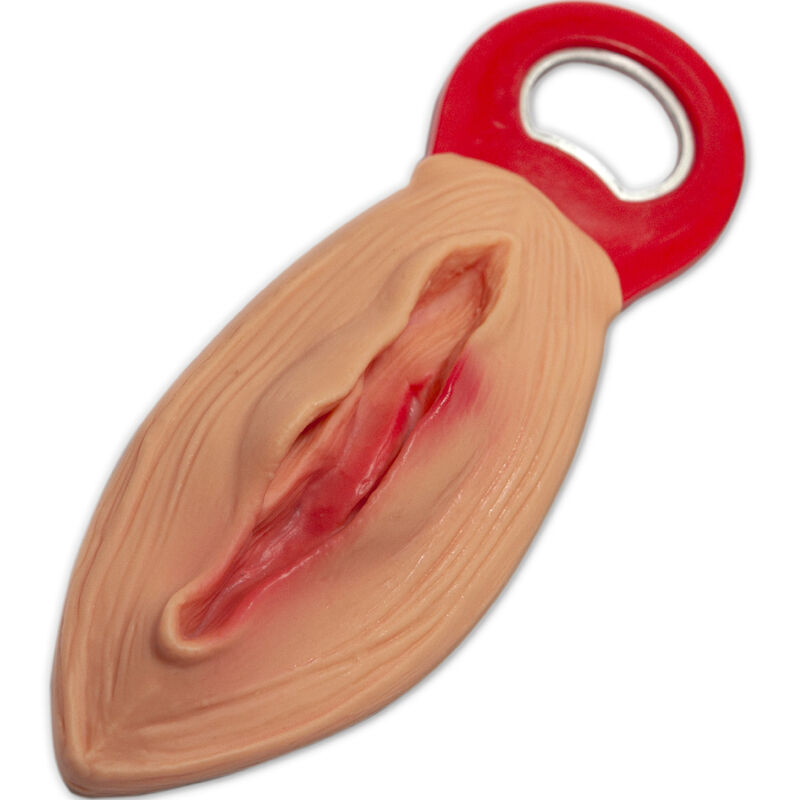 DIABLO PICANTE - ABRIDOR CON FORMA VAGINA COLOR ALEATORIO