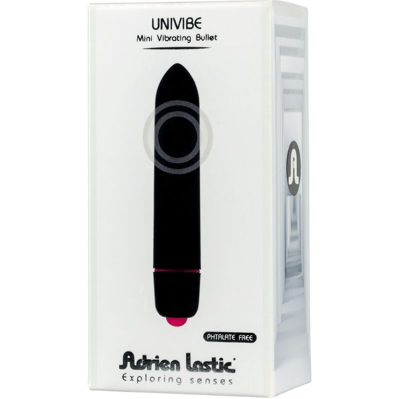 ADRIEN LASTIC - UNIVIBE MINI BALA VIBRADORA NEGRO - Imagen 3