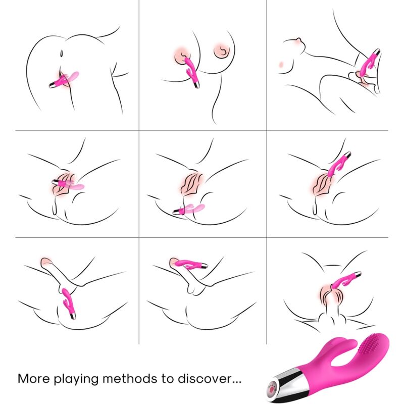 ARMONY - VIBRADOR RABBIT FUCSIA - Imagen 4