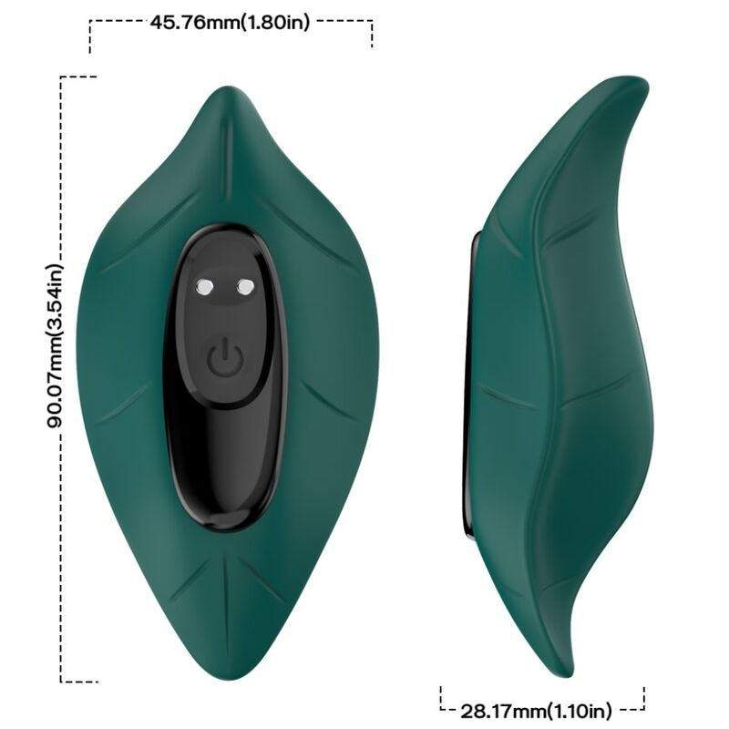 ARMONY - ESTIMULADOR & VIBRADOR CONTROL REMOTO VERDE - Imagen 4