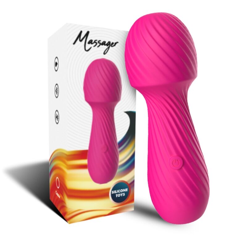 ARMONY - DAZZLE MASAJEADOR & VIBRADOR PEQUEÑO FUCSIA - Imagen 4