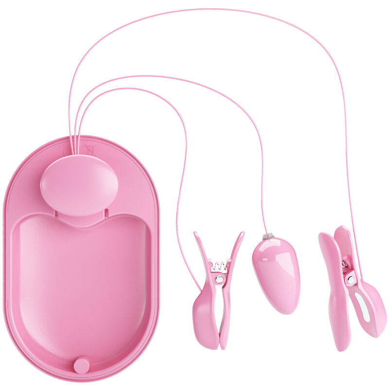 PRETTY LOVE - SURPRISE BOX PINZAS ELECTRO ESTIMULACION ROSA - Imagen 8