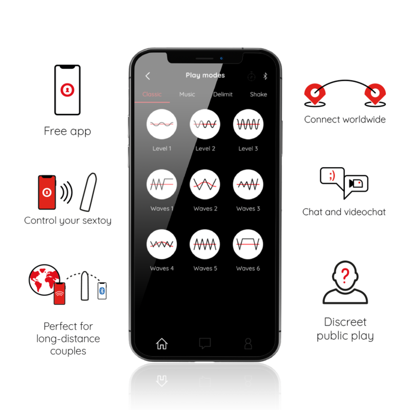 ONINDER - BERLIN BALA VIBRADORA NEGRO - APP GRATUITA - Imagen 2