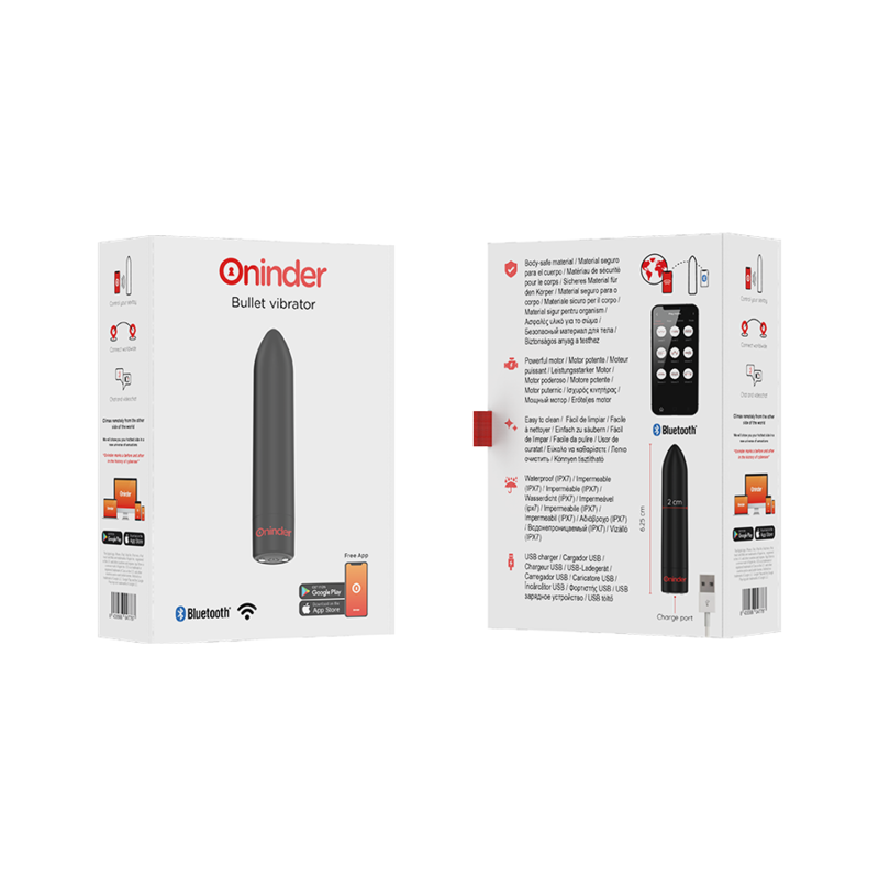 ONINDER - BERLIN BALA VIBRADORA NEGRO - APP GRATUITA - Imagen 8