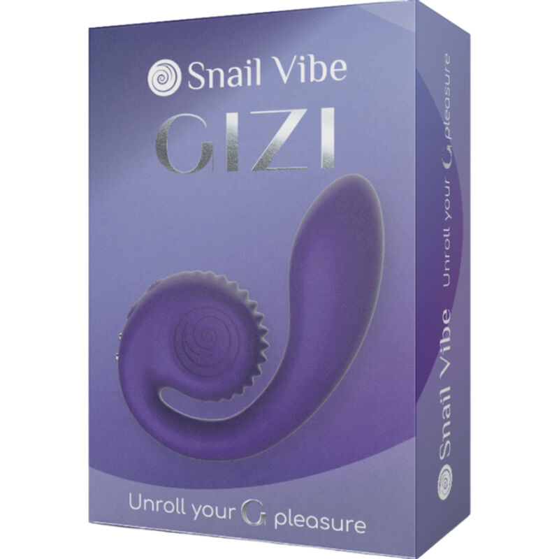 SNAIL VIBE - GIZI ESTIMULADOR DUAL VIOLETA - Imagen 3