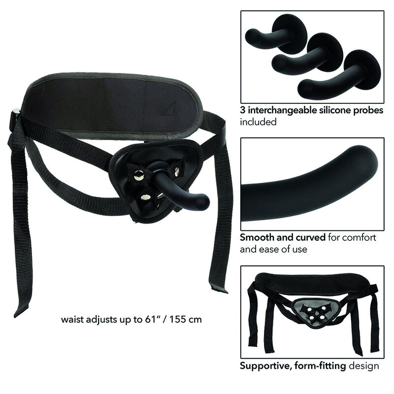 CALEXOTICS - BOUNDLESS KIT ARNÉS SILICONA CURVADO - Imagen 4