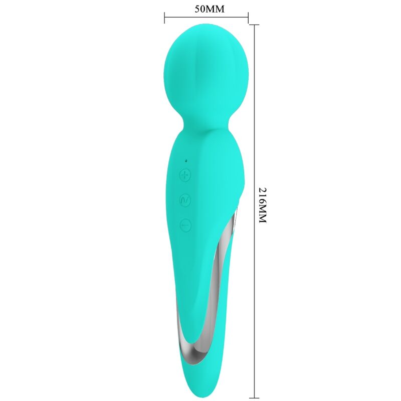 PRETTY LOVE - WALTER VIBRADOR WAND VERDE AGUA - Imagen 6