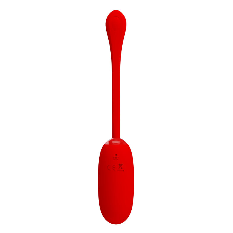 PRETTY LOVE - JULIUS HUEVO VIBRADOR IMPERMEBLE & RECARGABLE ROJO - Imagen 3
