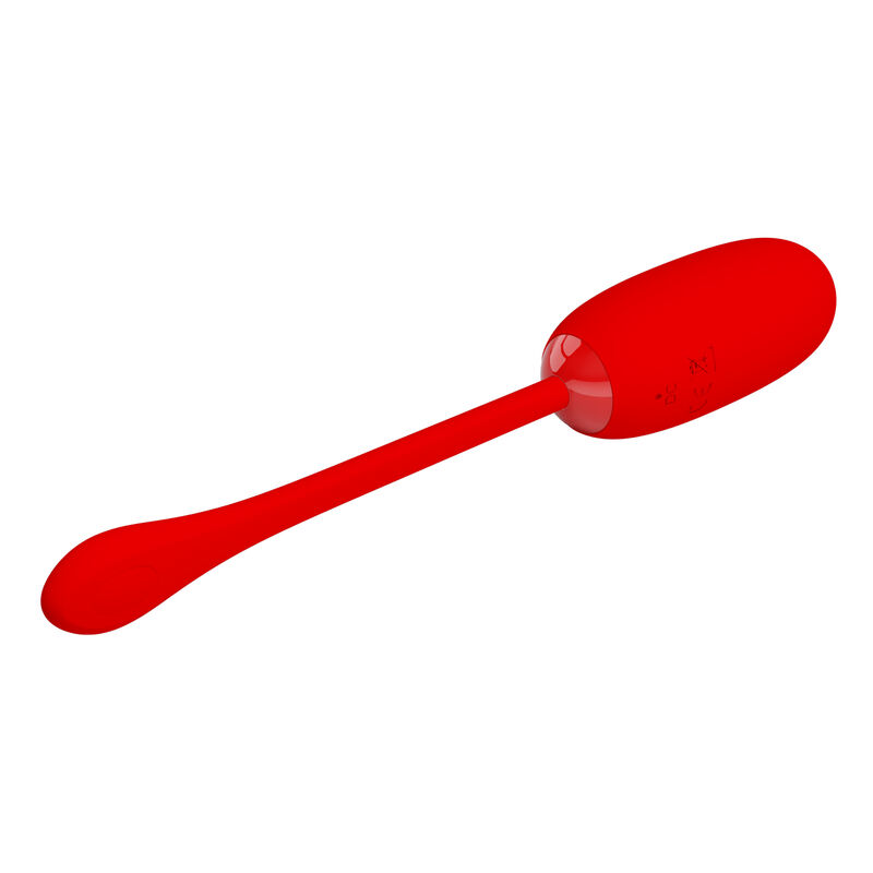 PRETTY LOVE - JULIUS HUEVO VIBRADOR IMPERMEBLE & RECARGABLE ROJO - Imagen 5