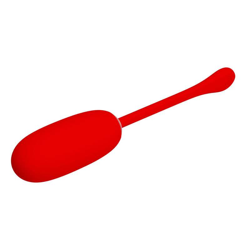 PRETTY LOVE - JULIUS HUEVO VIBRADOR IMPERMEBLE & RECARGABLE ROJO - Imagen 4