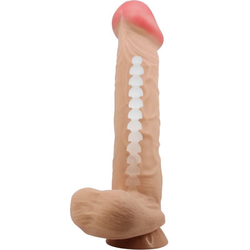 PRETTY LOVE - SLIDING SKIN SERIES DILDO REALÍSTICO CON VENTOSA PIEL DESLIZANTE 26 CM - Imagen 7
