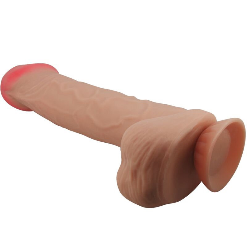 PRETTY LOVE - SLIDING SKIN SERIES DILDO REALÍSTICO CON VENTOSA PIEL DESLIZANTE 26 CM - Imagen 4