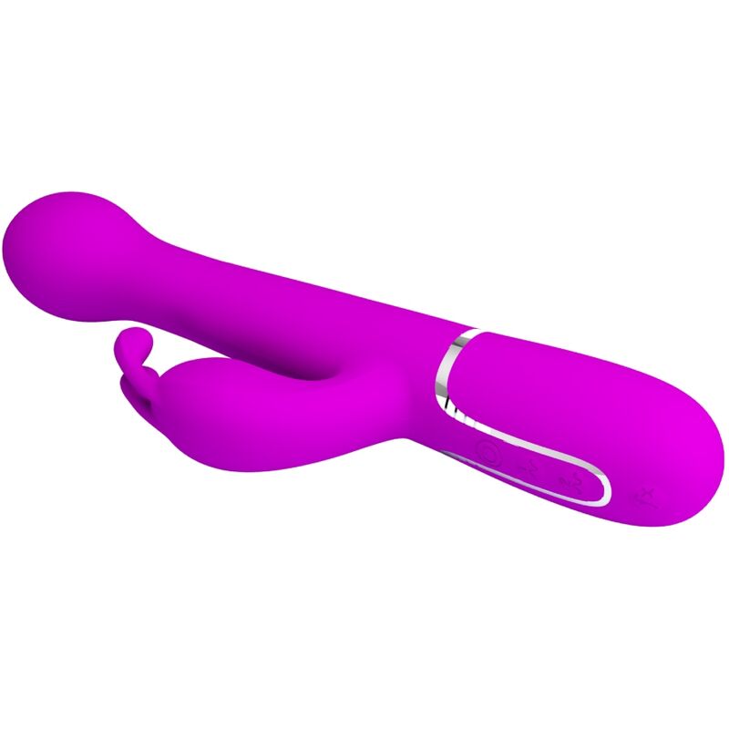 PRETTY LOVE - DEJON VIBRADOR RABBIT 3 EN 1 MULTIFUNCIÓN VIOLETA - Imagen 6