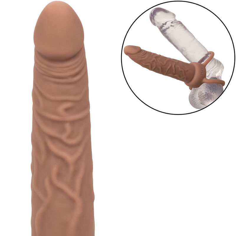 CALEXOTICS - PERFORMANCE MAXX DOBLE PENETRADOR RECARGABLE PIEL MORENO - Imagen 13