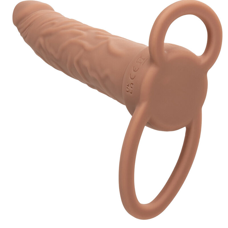 CALEXOTICS - PERFORMANCE MAXX DOBLE PENETRADOR RECARGABLE PIEL MORENO - Imagen 9