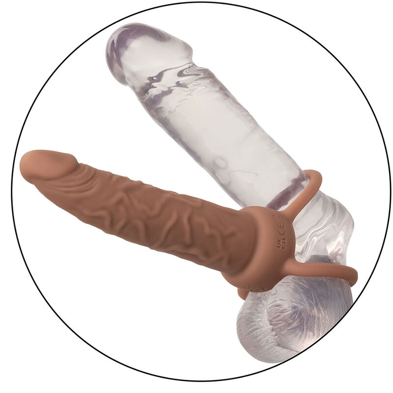 CALEXOTICS - PERFORMANCE MAXX DOBLE PENETRADOR RECARGABLE PIEL MORENO - Imagen 3