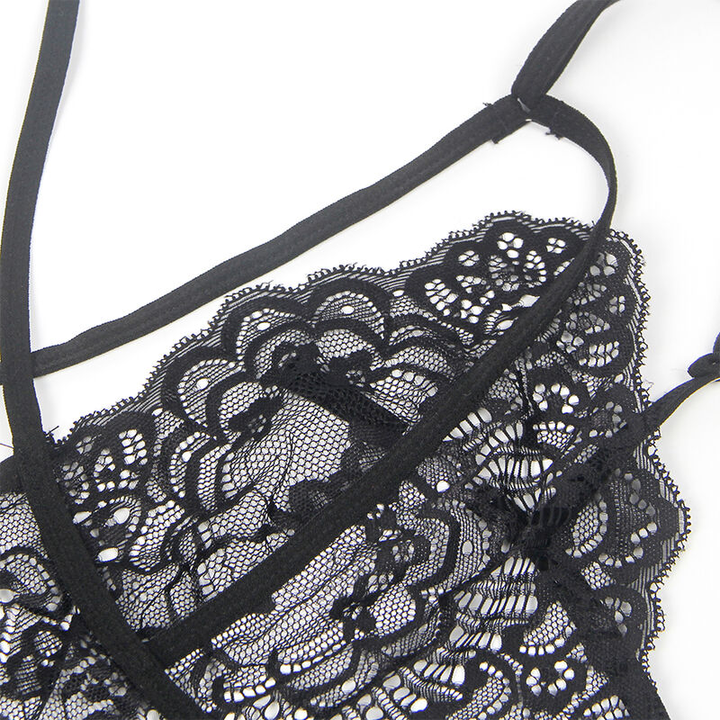 SUBBLIME - DISFRAZ POLICIA BODY ENCAJE NEGRO S/M - Imagen 18