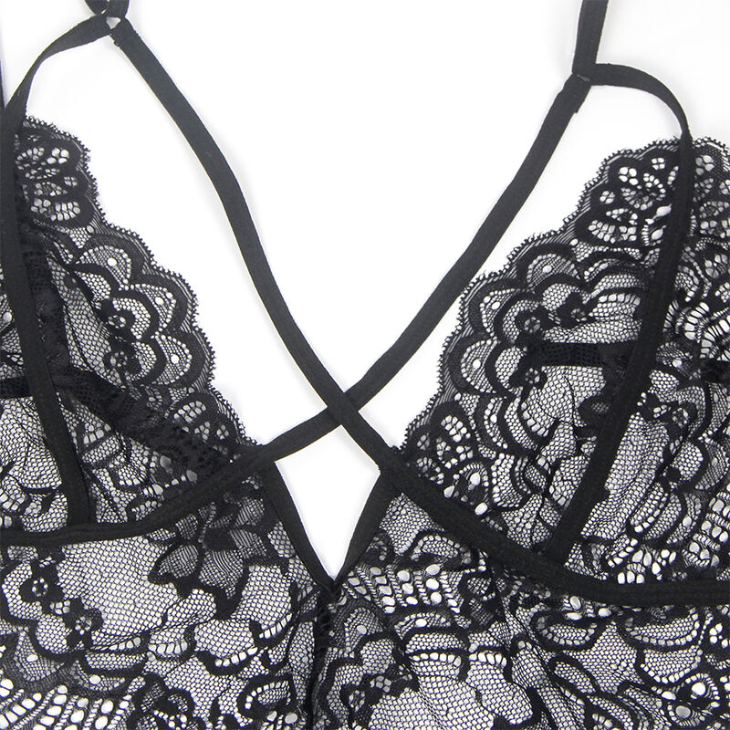 SUBBLIME - DISFRAZ POLICIA BODY ENCAJE NEGRO S/M - Imagen 15