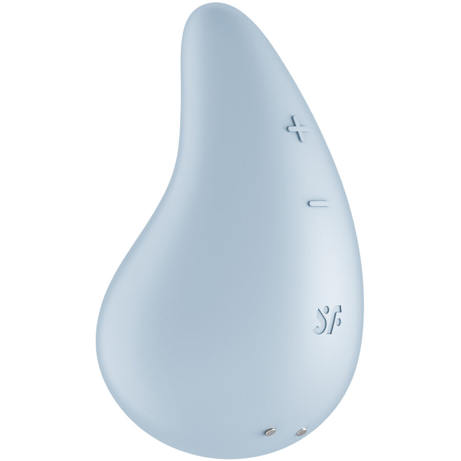 SATISFYER - DEW DROP VIBRADOR LAY-ON AZUL - Imagen 3