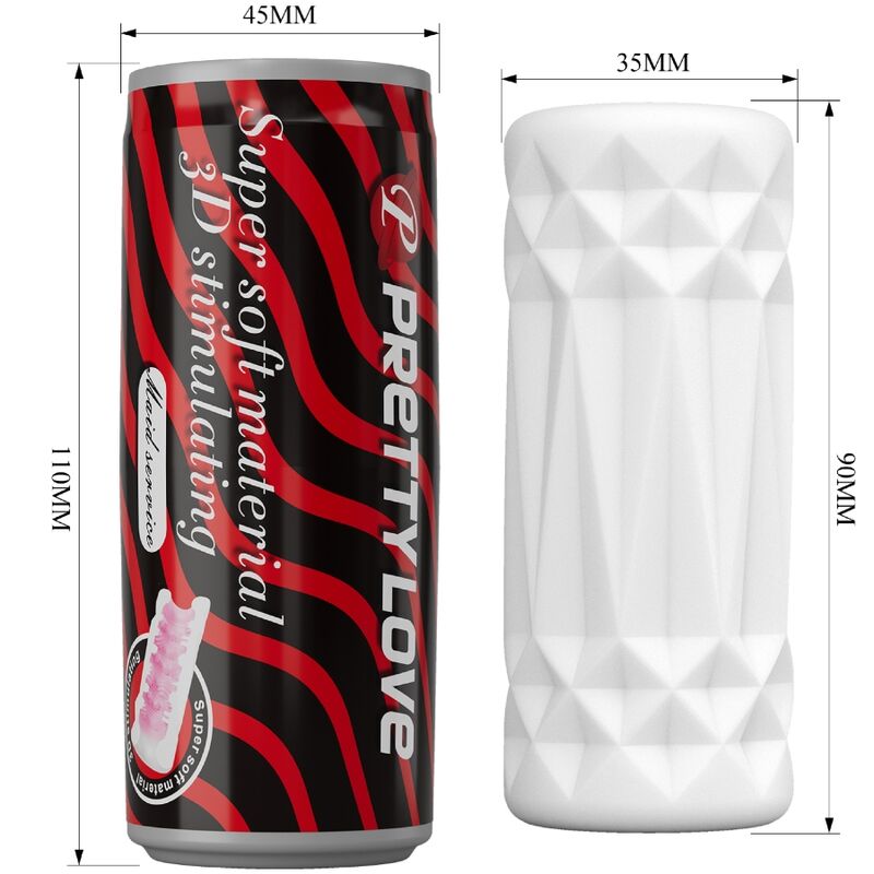PRETTY LOVE - LATA ESTIMULADOR 3D MODELO 1 - Imagen 4
