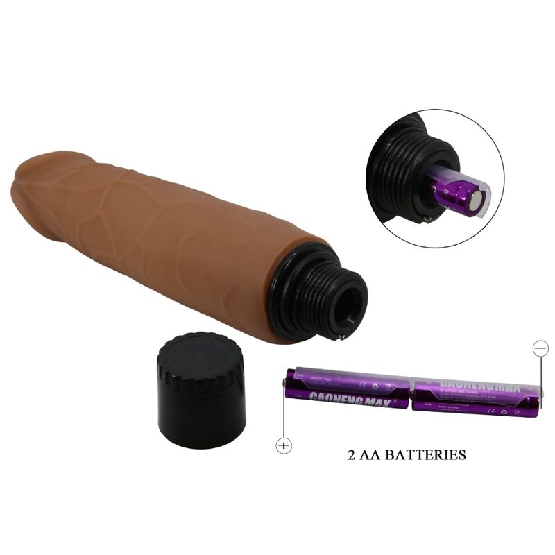 PRETTY LOVE - WALDORF VIBRADOR REALÍSTICO 18 CM -O- 4 CM - Imagen 7