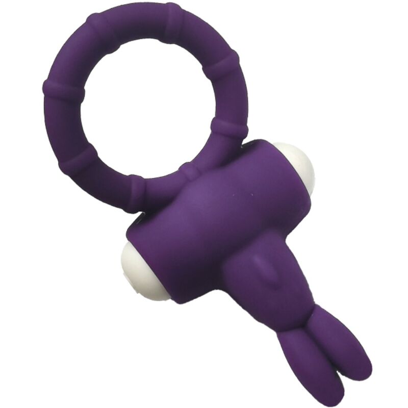 ARMONY - MS BUNNY ANILLO VIBRADOR SILICONA MORADO - Imagen 2